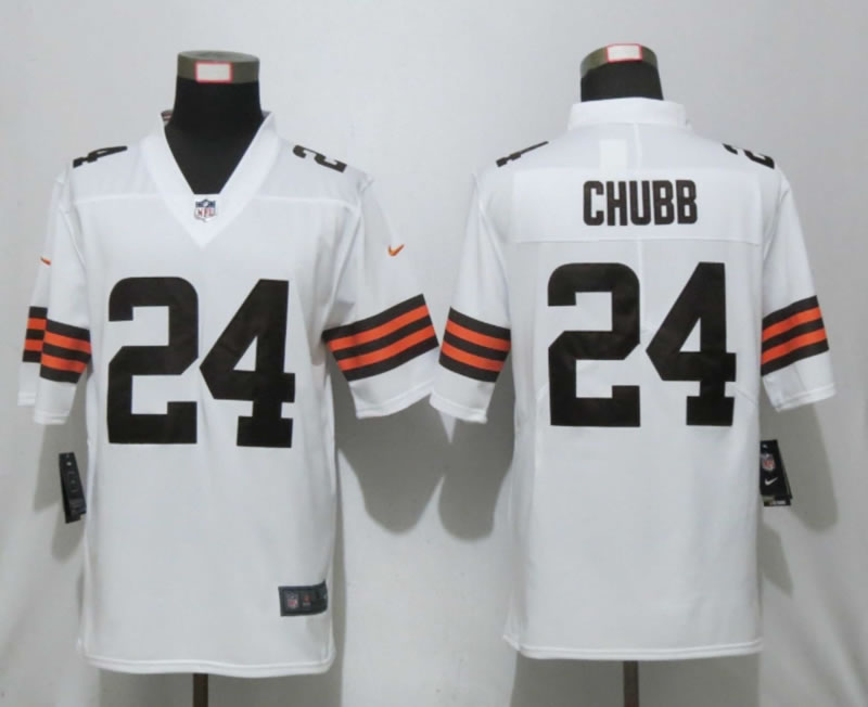Nike Cleveland Browns 24 Chubb White Vapor Untouchable Limited Jersey,We sell and wholesale Nike Cleveland Browns 24 Chubb White Vapor Untouchable Limited Jersey on line form chian!